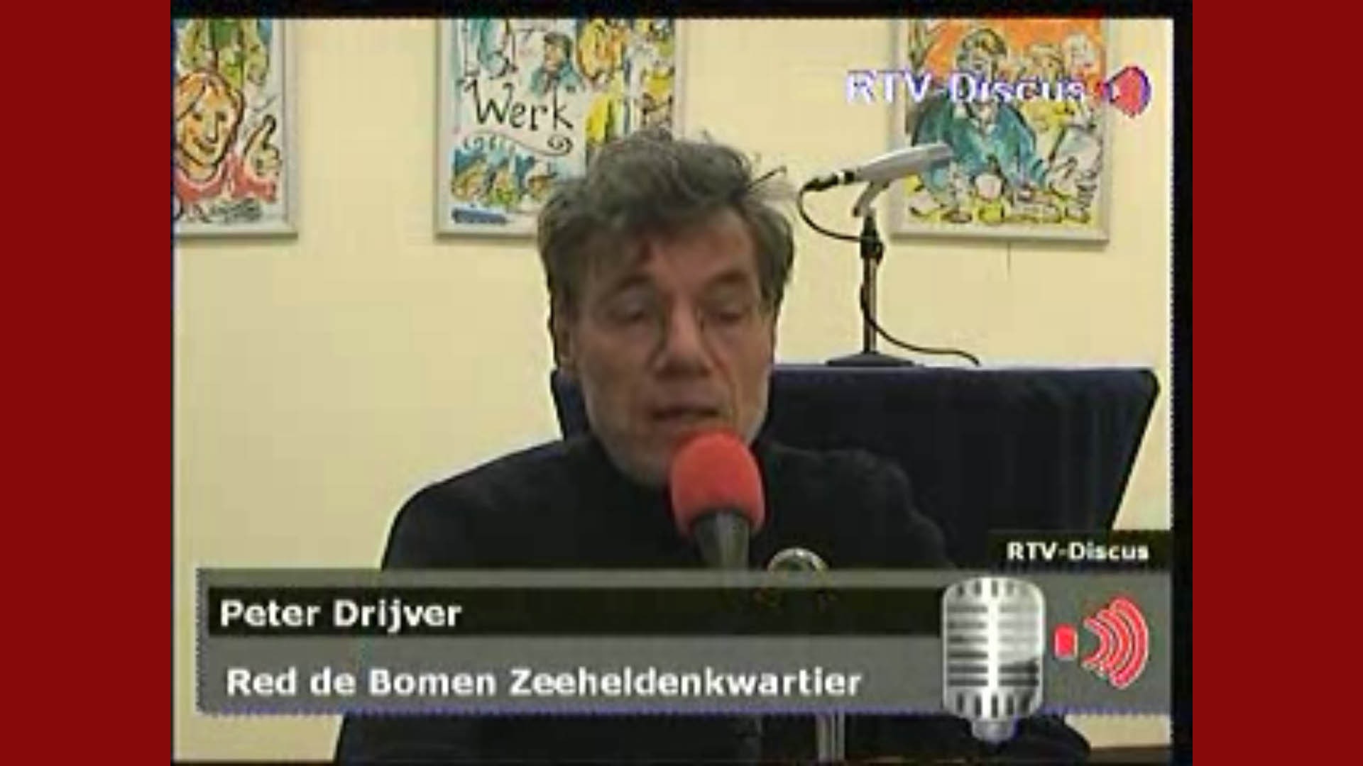 Peter Drijfer bij RTV-Discus